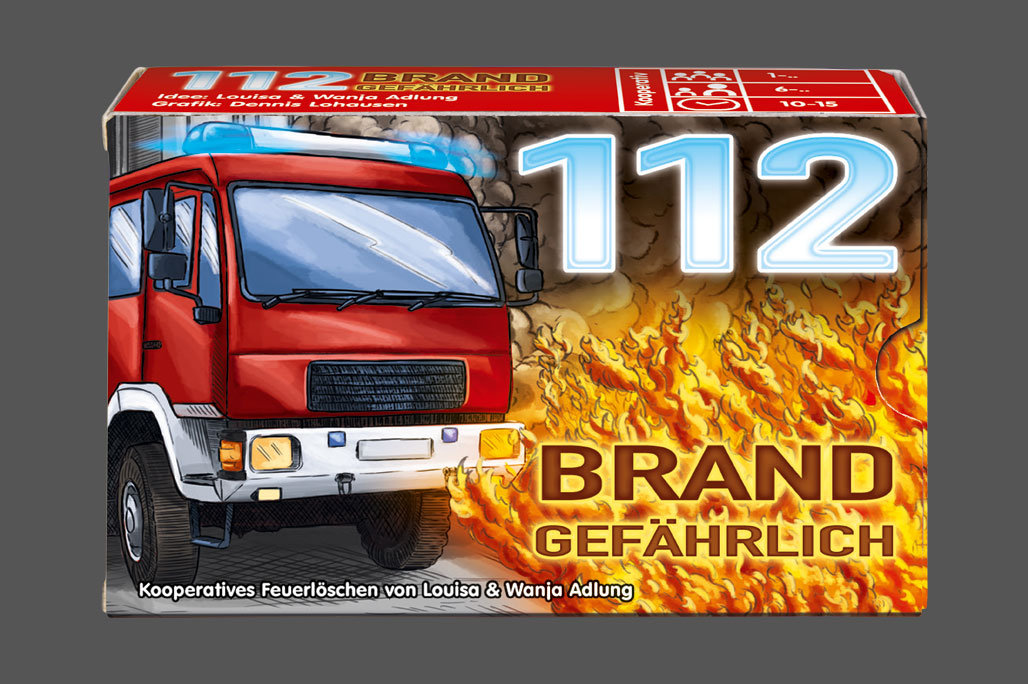 112 - Brandgefährlich - Cover