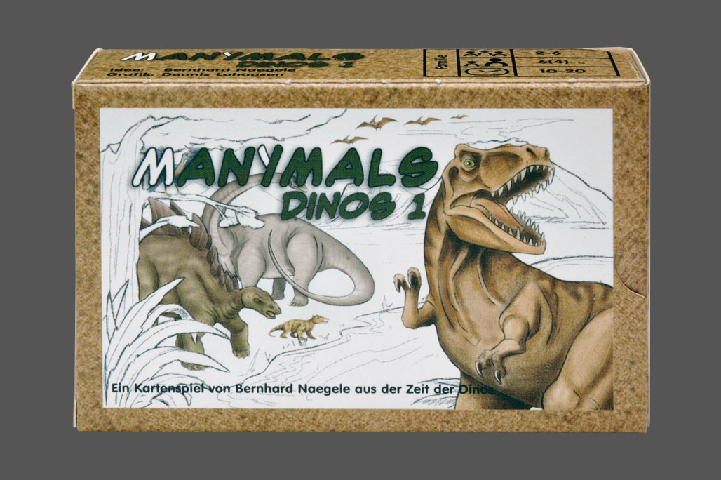 Manimals – Dinos 1 - Cover
