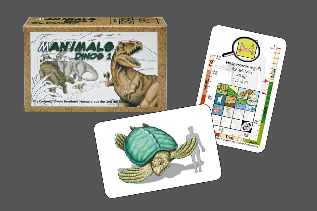 Manimals – Dinos 1 - Karten