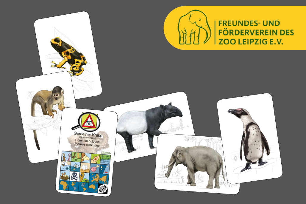 Manimals – Leipziger Zoo (Zoo-Edition) - Karten