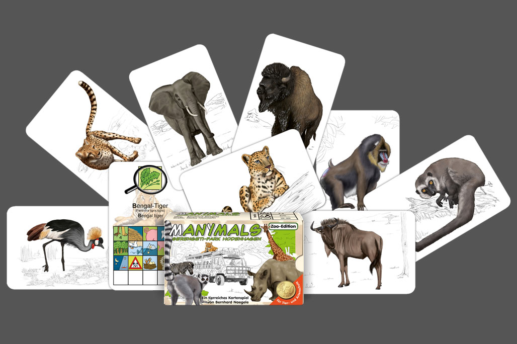 Manimals – Serengeti-Park (Zoo-Edition) - Karten