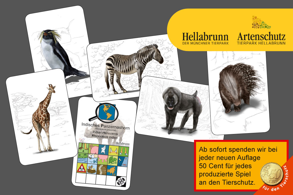 Manimals – Tierpark Hellabrunn (Zoo-Edition) - Karten