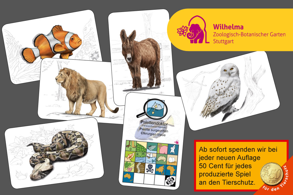 Manimals – Stuttgarter Wilhelma (Zoo-Edition) - Karten